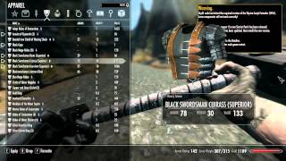 Skyrim Mods: Berserk Black Swordsman Armor and Dragon Slayer