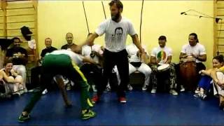 Capoeira a Roma con Mestre Camaleão, Itapuã Beiramar e amigos no 6° Terreiro de Bambas