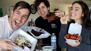 BBQ MUKBANG ft DAVID AND NATALIE!