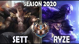 Sett vs Ryze [ DRX Chovy ] Lol Challenger Korea