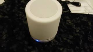 BLAUPUNKT BTL 100 Bluetooth Lautsprecher mit LED Ambiente-Licht
