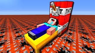 ТОЛЬКО НУБ ЛЯЖЕТ НА ЭТУ КРОВАТЬ ЛОВУШКУ ~ 100% ЗАЩИТА И ТРОЛЛИНГ НУБА И ЛОВУШКИ В МАЙНКРАФТ МУЛЬТИК