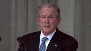George W. Bush: John McCain 'Made Me Better' | NBC News