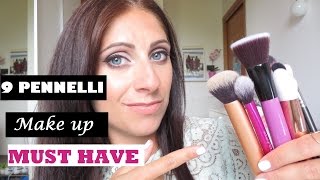 9 PENNELLI MAKE UP LOW COST DA AVERE ASSOLUTAMENTE