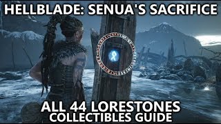 Hellblade Senua's Sacrifice - All 44 Lorestones - Collectibles Guide - Stories from the North