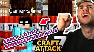 ? GAMERSTIME u. EARLIBOY SPRENGEN mein NEUES HAUS ?  - Craft Attack 7