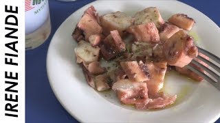 Как приготовить осьминога. Салат из осьминога
