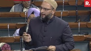 AIMIM's Asaduddin Owaisi Opposes Triple Talaq Bill In Lok Sabha