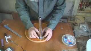 Как прикрутить флянцы. Самодельная подставка для цветов