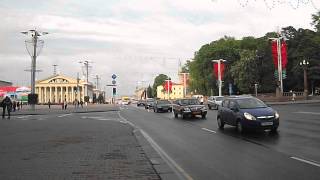 Футаж Улицы Города. Дорожное Движение в Центре Города. Футаж Автомобили на Дороге. Видеофутажи