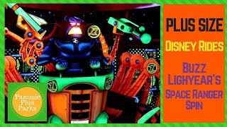 Plus Size Disney Rides - Magic Kingdom - Buzz Lightyear's Space Ranger Spin - April 2018