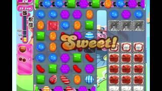 Candy Crush Saga Level 1796 solved - NO BOOSTERS ! (HARD LEVEL)