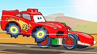 Disney CARS Rayo Mcqueen VS Francesco Bernoulli Carrera Final | Dibujos Animados Infantiles