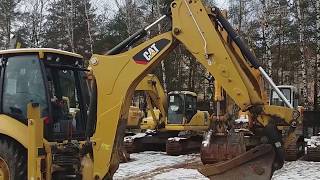 Экскаватор-погрузчик Caterpillar 428F – продается на HEAVY FAIR! Видео диагностика экскаватора