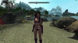 Selene Kate, Sofia, and Amanda in Enderal, the total conversion of Skyrim