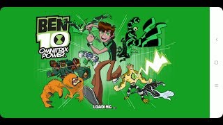 how to play Ben 10 Omnitrix power game