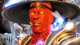 Mortal Kombat XL - All Klassic Fatalities on Ruby Raiden Costume Skin Mod 4K Ultra HD Gameplay Mods