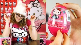 ASMR Hello Kitty Super Surprise Eggs Unboxing, Toy Tingles  9