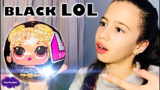 РАСПАКОВКА ЧЕРНЫЙ ЛОЛ ГЛИТТЕР / Самодельный ЧЁРНЫЙ ЛОЛ / BLACK LOL GLITTER / أسود لول ذهبي
