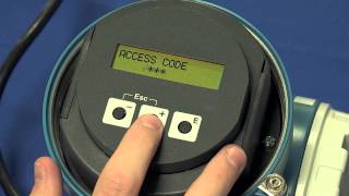Changing Sensor Installation Direction Electronically – Promag 10, Promag 50, Promass 80