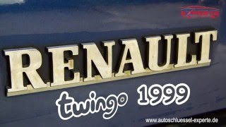 Renault Twingo Wegfahrsperrencode berechnen Notfallcode eingeben Wegfahrsperre deaktivieren