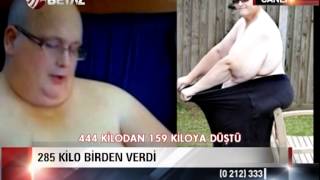 Dünyanın En şişman adamı 285 Kilo Verdi Paul Mason