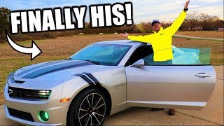 HE BOUGHT HIS DREAM CAR!