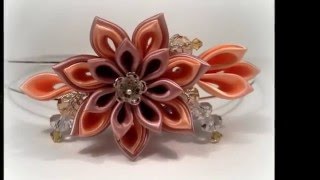 Канзаши -поделки из атласных лент  Идеи канзаши