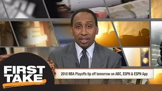 Stephen A. says Cavaliers and Warriors will meet in a five-game NBA Finals | First Take