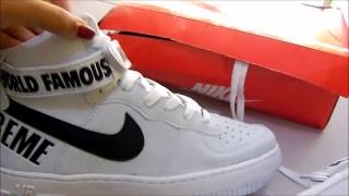 Bota Nike  Air Force Supreme Branca - Mercado Livre
