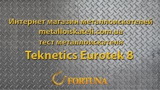 Видеотест металлоискателя Teknetics Eurotek 8