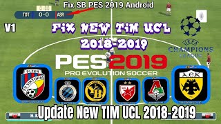 PES 2019 JOGRESS V4.1 Mobile Offline Full License All Ligue & Udate NEW TIM UCL 2018-2019 | GoblinTV