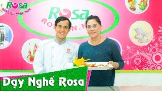 Cảm nhận của học viên đến từ Australia học tỉa rau củ quả tại Rosa