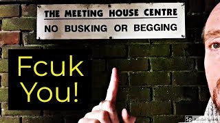 Busking Is Not Begging! Not So Secret Diary Vlog 79, Brent Hutchinson