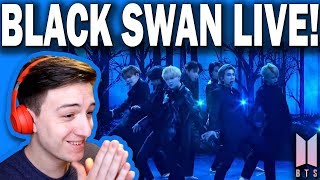 BTS Black Swan Live On James Corden REACTION!
