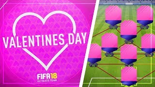 ALLA HJÄRTANS DAG SQUADBUILDER! ? | Fifa 18 på svenska!