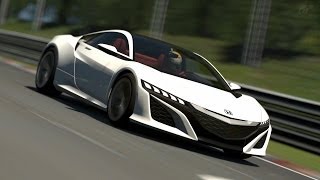 【NEW NSX】ニュル北7分22秒 A.セナがタイムアタック　 【GT6 T500RS Ferrari】