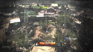 MW3 Osprey Gunner Killstreak on Village