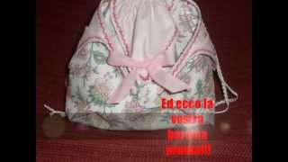 Tutorial di come fare una semplice borsa origami