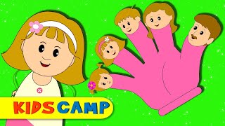 Finger Family Song + More Nursery Rhymes And Kids Songs by KidsCamp