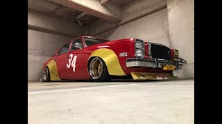 4K　18禁 MAZDA LUCE LEGATO 1978 80年代　シャコタン  街道レーサー　13Bロータリー