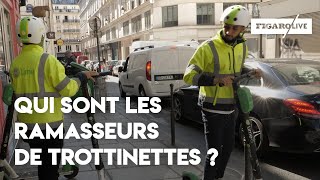 Qui sont les ramasseurs de trottinettes électriques ?