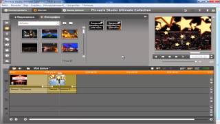 Стандартные темы монтажа Pinnacle Studio 14.
