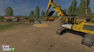 ЗАПУСКАЕМ ПЕСЧАНЫЙ КАРЬЕР - Farming Simulator 2017.