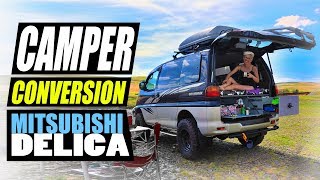 Mitsubishi Delica Campervan Conversion - Custom Conversions
