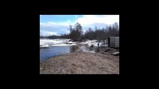 Утопили КамАЗ и трактор К 700