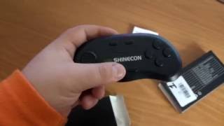 VR SHINECON Bluetooth Wireless Game Pad Remote Controller - Джойстик для смартфона(Gearbest.com)