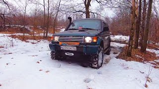 ЧТО МОЖЕТ Mitsubishi Pajero на БЕЗДОРОЖЬЕ? Внедорожный рейд на одном внедорожнике.