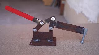 TOP SMART DIY INVENTIONS / Струбцина рычажная, прижимная / БЫСТРЫЙ ЗАЖИМ /струбцина СВОИМИ РУКАМИ!