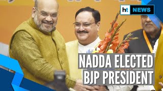 Watch: JP Nadda elected BJP President unopposed; the challenges ahead